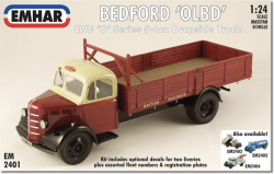 Bedford O series LWB Dropside Truck (1-24 Scale)