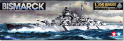 Tamiya Bismarck Pocket Battleship (1/350 scale)
