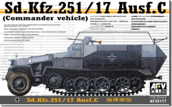 German SdKfz 251-17 Ausf C Command Vehicle