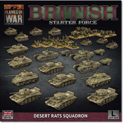 WW2 British Desert Rats Squadron Starter set
