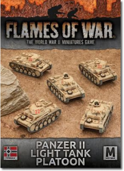 Panzer II Light Tank Platoon Mid-war