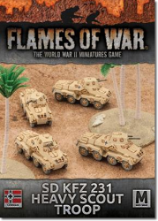 Sd Kfz 231 Heavy Scout Troop Mid-war