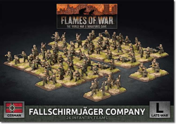 Fallschirmjäger Company Late-war in Plastic