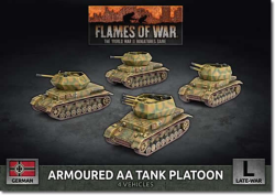 Armoured AA Tank Platoon Late-war Plastic