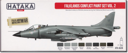 Hataka Falklands Conflict Red paint set