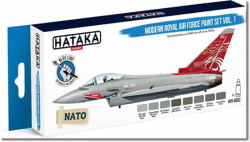 Hataka Modern Royal Airforce paint set VOL 1 Blue box