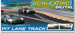 Scalextric Pit Lane Track Right Hand Includes Sensor