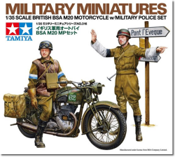 BSA M20 with Military police