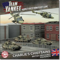 Charlies Chieftains British Armoured Squadron (Plastic)
