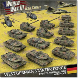 West German Starter Force Panzeraufklärungs Kompanie (Plastic)