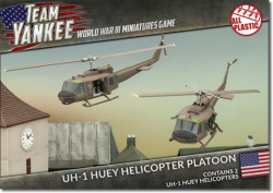 American UH-1 Huey Helicopter Flight