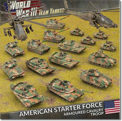 American Starter Force Armoured Cavalry troop (plastic)