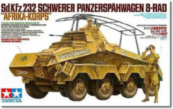 German 8-Wheeled Heavy Armored Car Sd.Kfz.232 Africa-Corps