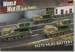 M270 MLRS Rocket Launcher Battery