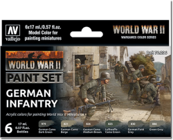 Vallejo WWIII German Infantry paint set