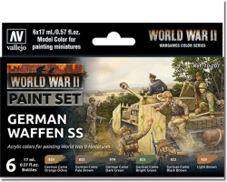 Vallejo WWII German Waffen SS paint set
