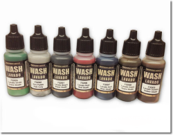 Vallejo Acrylic Washes 17ml bottles