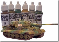 Vallejo Panzer Aces acrylic pant 17ml bottles