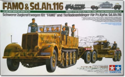 German Famo and tank transporter