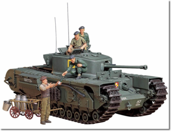 British Churchill Mk.-VII Infantry Tank