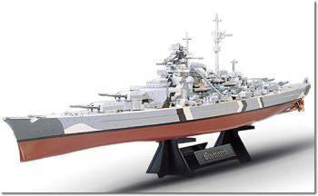 Tamiya Bismarck Pocket Battleship (1/350 scale)