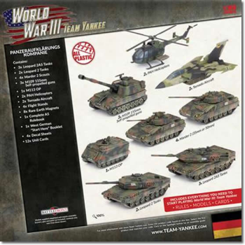 West German Starter Force Panzeraufklärungs Kompanie (Plastic)