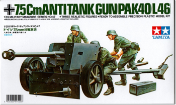 German 7.5cm Antitank Gun PAK 40/l46