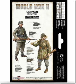 Vallejo WWIII German Infantry paint set