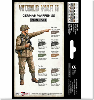 Vallejo WWII German Waffen SS paint set